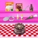 Большой игровой набор со слаймами SLIME MART серии Shopping Cart – Тележка вкусняшек (с посудой и аксессуарами) (15907) - изображение 8