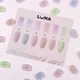 Гель для наращивания LUNAmoon Shimmer gel 08 холодный розовый с шиммером, 15 мл - изображение 4