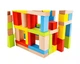 Деревянный конструктор Tree Toys MD 2358 Городок разноцветные фигуры 100 дет - изображение 4