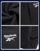 Чоловіча куртка Reebok Polarfleece Softshell Чорна (Розмір XL) - изображение 5