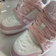 Кросівки Louis Vuitton Trainer Sneaker LV Pink White 38 - изображение 5