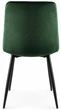 Стілець/крісло на кухню PM-003 Perfect Home Темно-зелений Польща Sic Velluto 10 Dark Green - зображення 5