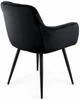 Стул/кресло на кухню TABITI Perfect Home Черный Польша Sic Velluto 20 Black - изображение 7