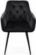 Стул/кресло на кухню TABITI Perfect Home Черный Польша Sic Velluto 20 Black - изображение 10