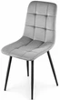 Стул/кресло на кухню PM-003 Perfect Home Серый Польша Sic Velluto 16 Grey - изображение 1
