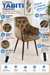 Стул/кресло на кухню TABITI Perfect Home Тобакко Польша Sic Velluto 30 Tobacco - изображение 3