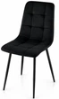 Стул/кресло на кухню PM-003 Perfect Home Черный Польша Sic Velluto 20 Black - изображение 1
