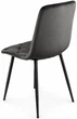 Стул/кресло на кухню PM-001 Perfect Home Графит Польша Sic Velluto 19 Graphite - изображение 4