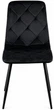 Стул/кресло на кухню PM-001 Perfect Home Черный Польша Sic Velluto 20 Black - изображение 9