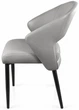 Стул/кресло на кухню MANGO Perfect Home Серый Польша Pu Grey - изображение 4