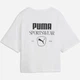 Футболка бавовняна оверсайз коротка жіноча Puma 694018-05 XS Світло-сіра (4070033332054) - зображення 5