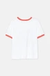 Футболка Pull & Bear білий з принтом YOAWY630 L - изображение 3