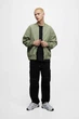 Бомбер Pull & Bear світло-зелений JRCRZ689 S - изображение 2