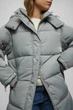 Куртка Pull & Bear сірий SKDQA190 S - изображение 4