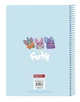 Блокнот Furby А5 небесно-блакитний на спіралі, Safta - зображення 2