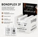 Холодное восстановление BONDPLEX 2F Triology Система интенсивной реконструкции волос 15+15мл. (1 применение) - изображение 5