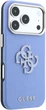 Чохол для смартфона Guess Grained & Big Resin Logo для Apple iPhone 18 Pro / Apple iPhone 17 Pro Blue (3666339655020) - зображення 4