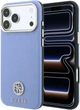 Чехол для смартфона Guess Grained Round Strass Logo MagSafe для Apple iPhone 18 Pro Max / Apple iPhone 17 Pro Max Blue (3666339653835) - изображение 1