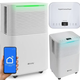 Осушувач повітря Ruhhy DRYZIX Smart WiFi 26498 12 л/добу для квартири будинку до 30 м² 200 Вт конденсаційний вологопоглинач з гігростатом баком 2 л дисплеєм таймером тихою роботою 38 дБ - зображення 4