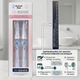 Насадки для зубной щетки oral b io универсальные Dental Man Soft iO сменные головки для электрической щетки орал био для чувствительных зубов мягкая жесткость белые 4 шт - изображение 6