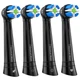 Насадки для зубної щітки oral b io універсальні Dental Man Star Light Black iO змінні головки для електричної щітки орал б іо відбілюючі чорні 4 шт - зображення 10