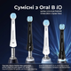 Насадки для зубной щетки oral b io универсальные Dental Man Soft iO сменные головки для электрической щетки орал био для чувствительных зубов мягкая жесткость белые 4 шт - изображение 2