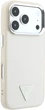 Чохол для смартфона Guess Grained Triangle Logo MagSafe для Apple iPhone 18 Pro / Apple iPhone 17 Pro Beige (3666339654788) - зображення 4