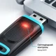 Флешка накопитель USB 3.0 RAOYI 512 GB со светодиодным индикатором и защитным колпачком высокоскоростная USB флеш карта памяти для ПК и ноутбука Голубая - изображение 2