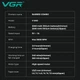 Машинка для стрижки волос и триммер 2в1 аккумуляторные VGR V-640 S2 профессиональный набор для дома и барбершопа - изображение 3