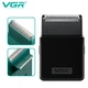 Электробритва шейвер мужская для лица и головы VGR V-376 Black с выдвижным триммером для окантовки - изображение 3