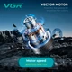 Профессиональная беспроводная машинка для стрижки VGR V-668, 8000-11000 RPM, 6 насадок, LED экран, сменные корпуса. - изображение 9