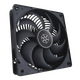 Вентилятор охолодження корпусу комп'ютера Silverstone AP120i з бронебійним корпусом 12 см (прямий довгий повітропровід/ефективне розсіювання тепла/високий тиск повітря/низький рівень шуму) - зображення 4