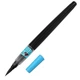 Ручка-кисть для каллиграфии Pentel Scientific, маленькая, стандартная, мягкая, для тренировки письма, со сменным стержнем, XFL2F, черная. - изображение 9