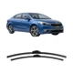 Склоочисники Aoye для Kia Forte 09-16/Solanta 09-14, безрамкова конструкція, передні щітки склоочисника, комплект 24+20 пар - зображення 3