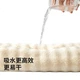 MINISO Надзвичайно великий товстий бавовняний рушник для ванни, абсорбуючий унісекс для дорослих, сірий - зображення 3