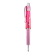 Гелевая ручка PILOT 415V с выдвижным стержнем, ручка для подписи, ручка для экзаменов, плавное письмо, быстросохнущая, ручка для ведения дневника, канцелярские товары, деловая ручка, чернильная ручка, черные угольные чернила 0,7 мм, ярко-красный корпус - изображение 4