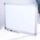 AUCS 45*60 см маленька біла дошка, дошка для письма, дошка для малювання, настінна дошка для дому, що стирається, для дітей, студентів, зустрічей, офісу, навчання, прямої трансляції, магнітна дошка, дошка для письма та малювання - зображення 9
