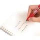 Гелевая ручка Deli S01 Signature Pen, 0,5 мм, пулевидный наконечник, классическая офисная выдвижная ручка, S01, улучшенная, большая емкость, долговечная, красная, 12 ручек в коробке 33388S - изображение 2