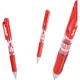 Гелевая ручка Deli S01 Signature Pen, 0,5 мм, пулевидный наконечник, классическая офисная выдвижная ручка, S01, улучшенная, большая емкость, долговечная, красная, 12 ручек в коробке 33388S - изображение 3