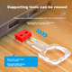 Защитный замок NVV для USB-порта, съемная заглушка для USB-порта, пылезащитная крышка, защита USB-порта, защитная заглушка, NX-FDU черный (комплект из 10 штук) - изображение 7