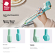 Детские тренировочные палочки для еды Babycare из силикона Macaron Blue - изображение 8