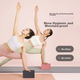 Танцювальні блоки Keep Yoga Blocks для дорослих та дітей, обладнання для йоги з EVA, засіб для розтяжки ніг, рожевий пісок, 2 шт. - зображення 12