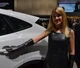 Длинные перчатки Fiorgini Premium Размер S (6 ) Длина перчатки (40см) до локтя Цвет кожи чёрный (3104) - изображение 1
