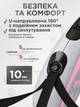 Поводок рулетка для собак 5м Axacam до 25 кг автоматический поводок для кошек щенков мелких средних пород шпица йорка корги прогулочный прочный Pink - изображение 4