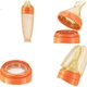 Детская ложка Licheers из силикона Orange - изображение 1