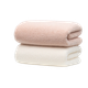 Антибактеріальні рушники Sanli Cloud-Soft, потовщені та збільшені, 2 шт., абсорбуючі, низьколистаючі, для чоловіків та жінок, для вмивання обличчя, купання, спортивні рушники, рожеві/білі - зображення 4