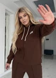 Костюм женский зимний с капюшоном из ангоры (06257201) Коричневый 58-60 - изображение 4