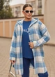 Спортивный костюм-тройка в клетку с кардиганом (060247802) Джинс 50-52 - изображение 3