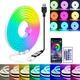 Неонова стрічка 5м Neon RGB-IC з пультом з Bluetooth додатком - зображення 4