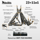 Мультитул Mächtz MMT-7223 MAVERICK 23+11в1, многофункциональный инструмент - изображение 4